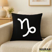 Kissen Steinbock Sternzeichen Zeichen 40x40cm