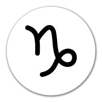 Aufkleber Steinbock Sternzeichen Zeichen 10cm Sticker