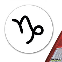 Aufkleber Steinbock Sternzeichen Zeichen 10cm Sticker