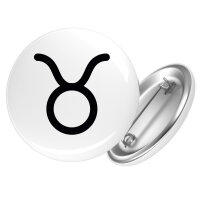 Button Stier Sternzeichen Zeichen