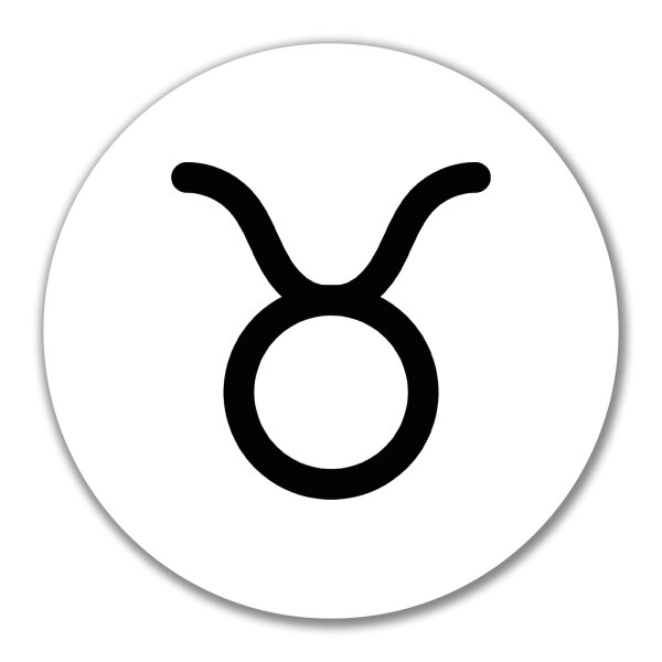 Aufkleber Stier Sternzeichen Zeichen 10cm Sticker