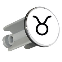 Waschbeckenstöpsel Stier Sternzeichen Zeichen 4cm...