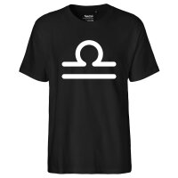 Herren T-Shirt Waage Sternzeichen Zeichen Größe S-3XL