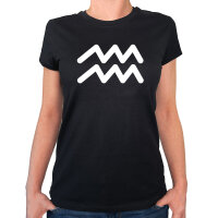 Damen T-Shirt Wassermann Sternzeichen Zeichen...