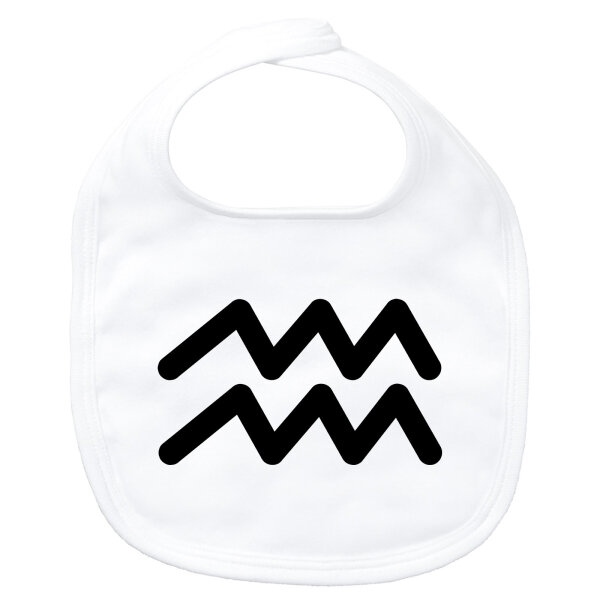 Baby Lätzchen Wassermann Sternzeichen Zeichen