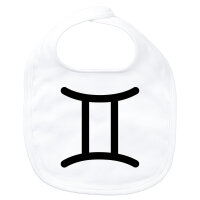 Baby Lätzchen Zwillinge Sternzeichen Zeichen