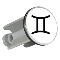 Waschbeckenstöpsel Zwillinge Sternzeichen Zeichen...