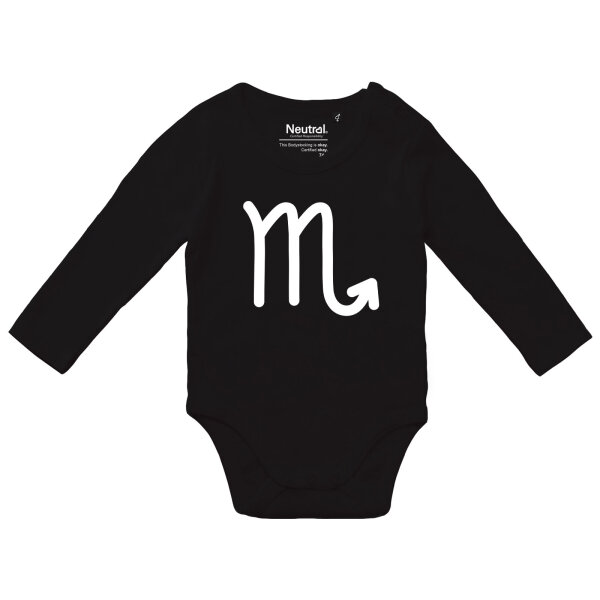 Baby Body Skorpion Sternzeichen Zeichen Größe 62-80