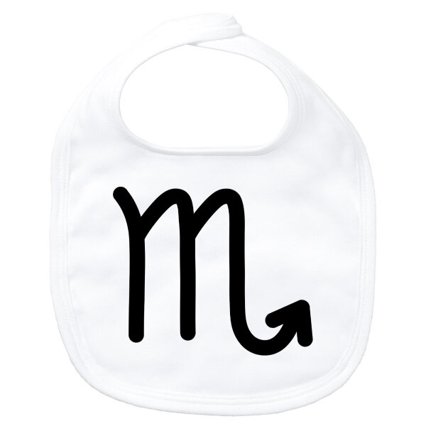 Baby Lätzchen Skorpion Sternzeichen Zeichen