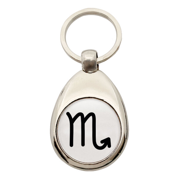 Schlüsselanhänger Skorpion Sternzeichen Zeichen