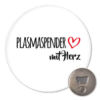 Magnet Plasmaspender mit Herz 59mm Kühlschrankmagnet...