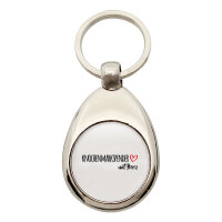 Schlüsselanhänger Knochenmarkspender mit Herz