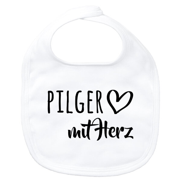 Baby Lätzchen Pilger mit Herz