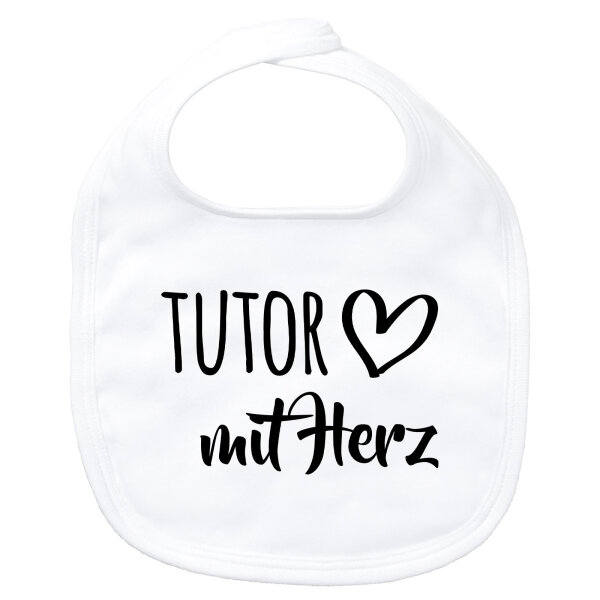 Baby Lätzchen Tutor mit Herz