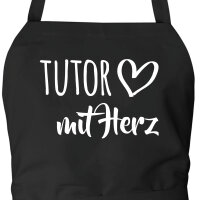 Schürze Tutor mit Herz