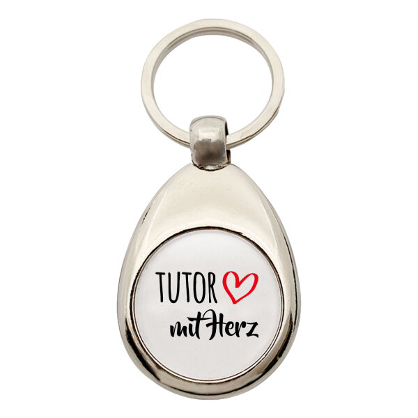 Schlüsselanhänger Tutor mit Herz