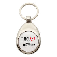 Schlüsselanhänger Tutor mit Herz