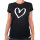 Damen T-Shirt Herz Heart Größe XS-XXL