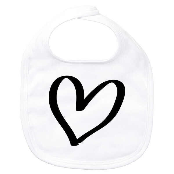 Baby Lätzchen Herz Heart