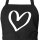 Schürze Herz Heart