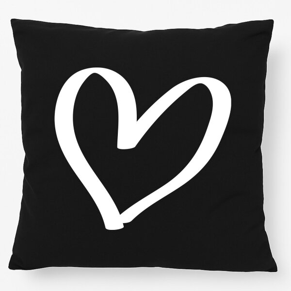 Kissen Herz Heart 40x40cm