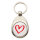 Schlüsselanhänger Herz Heart