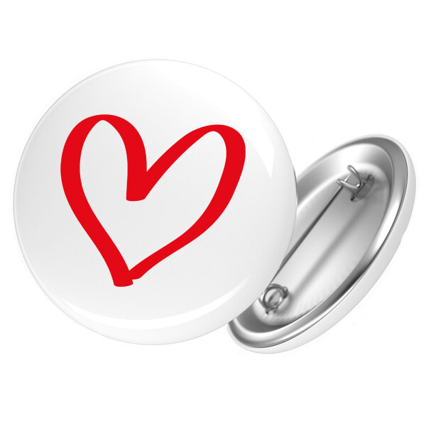 Button Herz Heart
