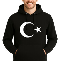Unisex Hoodie Türkei Halbmond und Stern...
