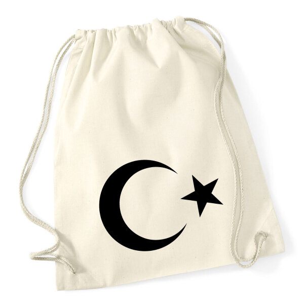 Turnbeutel Türkei Halbmond und Stern 12 Liter