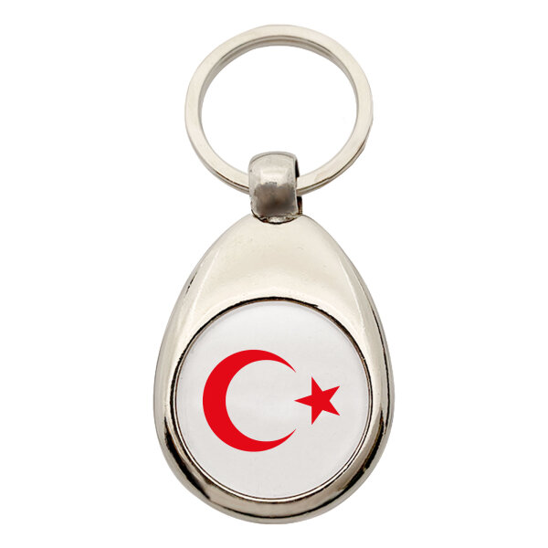 Schlüsselanhänger Türkei Halbmond und Stern