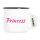 Emaille Tasse Princess Schriftzug 300ml Vintage Emaille Becher