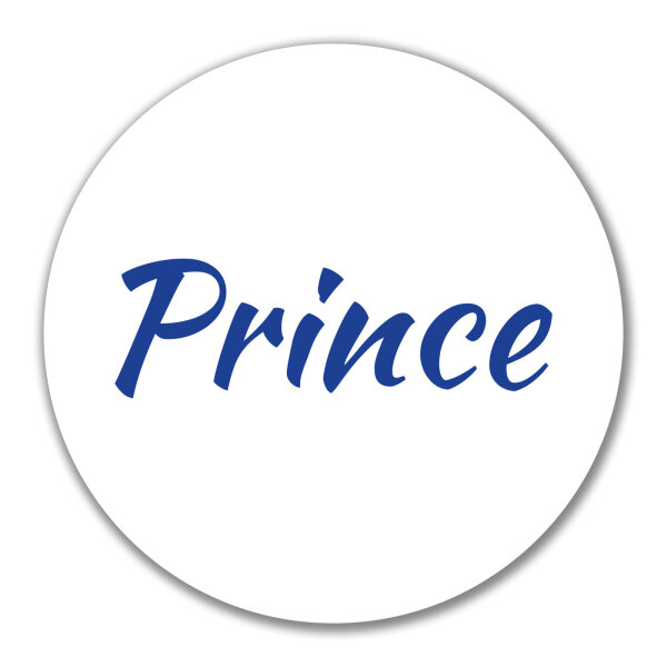 Aufkleber Prince Schriftzug 10cm Sticker