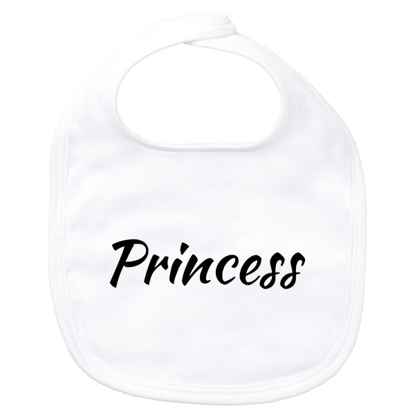 Baby Lätzchen Princess Schriftzug
