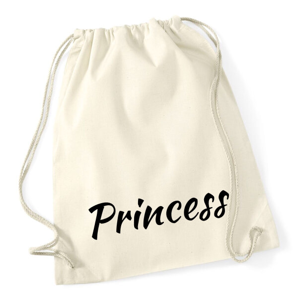 Turnbeutel Princess Schriftzug 12 Liter