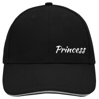 Cappy Mütze Princess Schriftzug