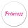 Aufkleber Princess Schriftzug 10cm Sticker