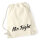 Turnbeutel Mr. Right Schriftzug 12 Liter