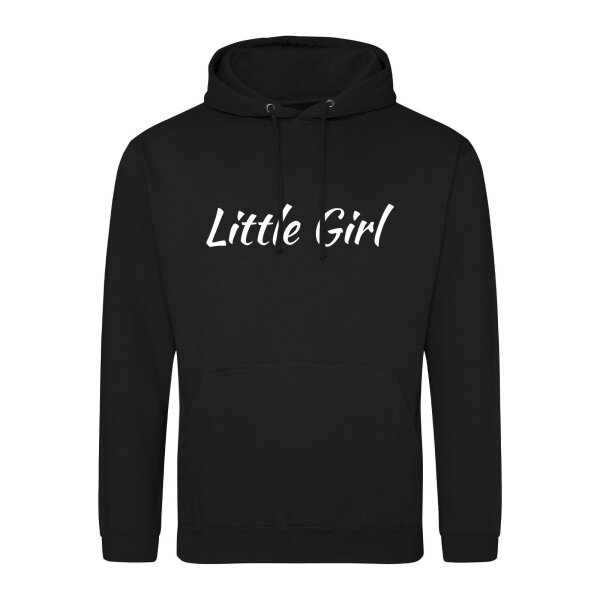 Unisex Hoodie Little Girl Schriftzug Größe S-3XL