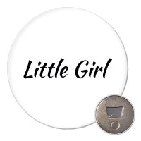 Magnet Little Girl Schriftzug 59mm Kühlschrankmagnet...