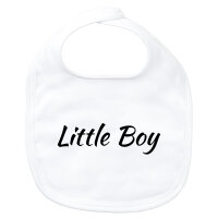 Baby Lätzchen Little Boy Schriftzug