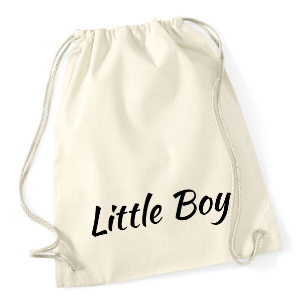 Turnbeutel Little Boy Schriftzug 12 Liter