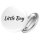 Button Little Boy Schriftzug