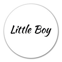Aufkleber Little Boy Schriftzug 10cm Sticker