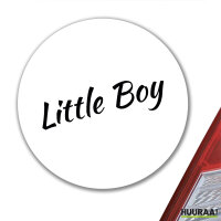 Aufkleber Little Boy Schriftzug 10cm Sticker