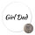 Magnet Girl Dad Schriftzug 59mm Kühlschrankmagnet Flaschenöffner