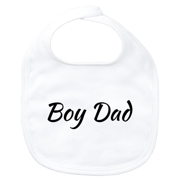 Baby Lätzchen Boy Dad Schriftzug