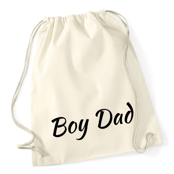 Turnbeutel Boy Dad Schriftzug 12 Liter