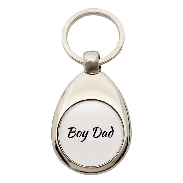 Schlüsselanhänger Boy Dad Schriftzug