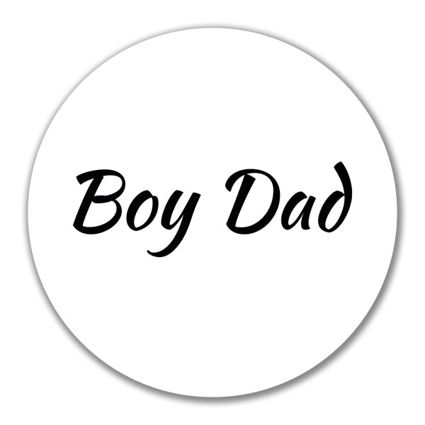 Aufkleber Boy Dad Schriftzug 10cm Sticker