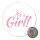 Magnet It`s a Girl! Schriftzug 59mm Kühlschrankmagnet Flaschenöffner